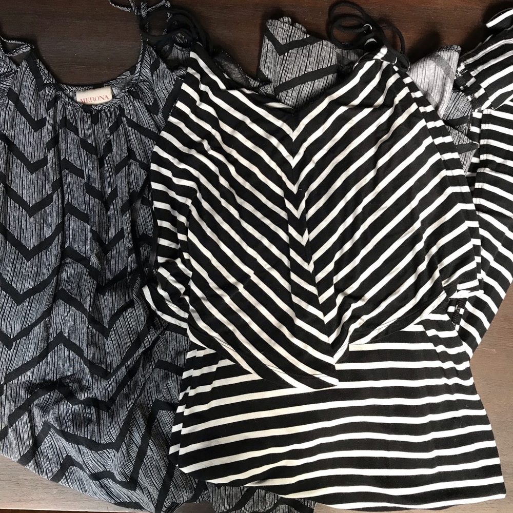 Two pack Merona summer maxi dresses